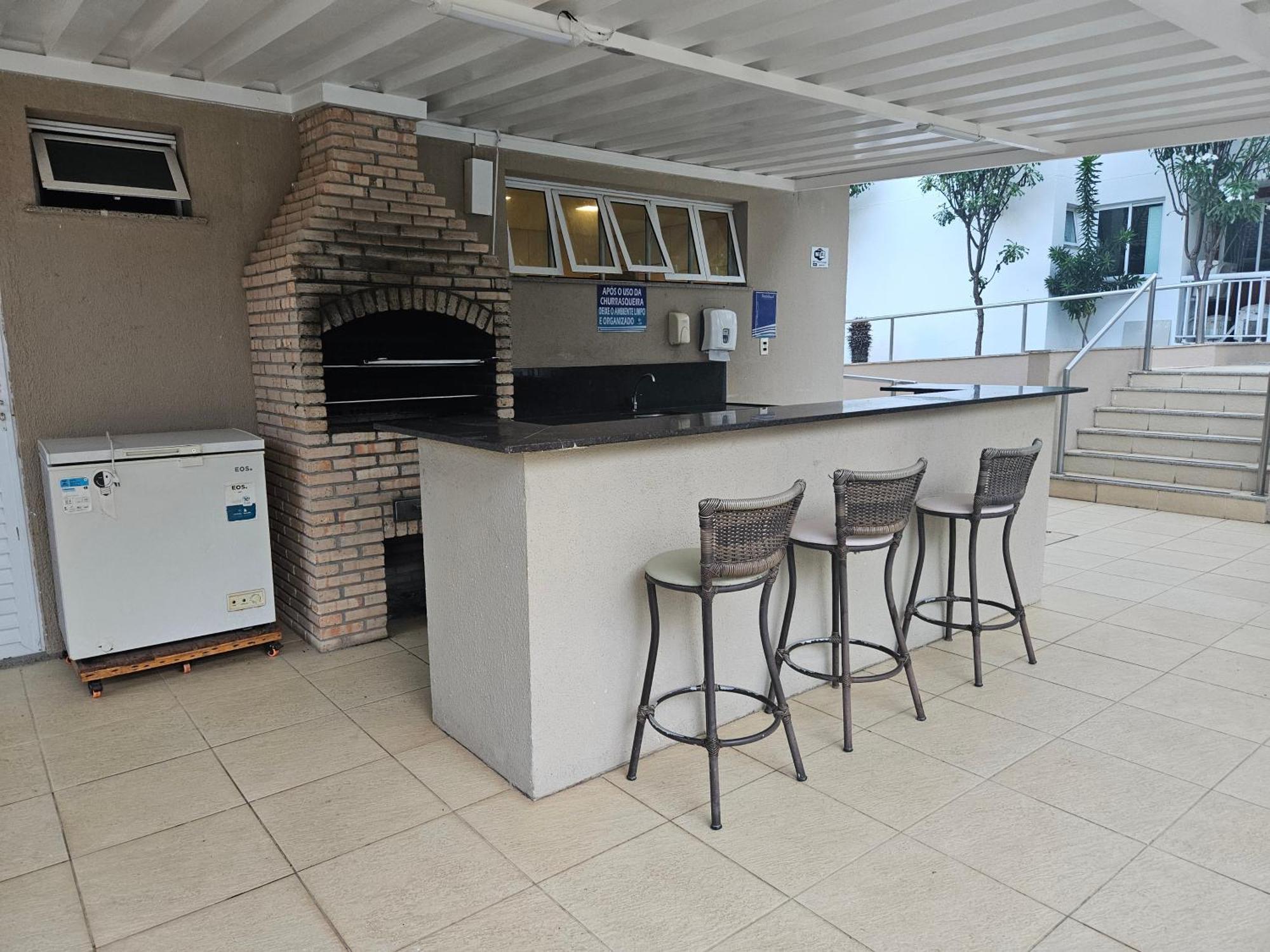 Apartamento Porto Beach A 200M Do Beach Park Акірас Екстер'єр фото